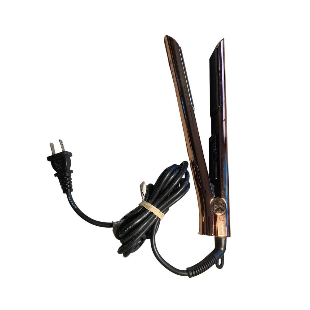 Platinum Genius Heating Element Flat Iron - Rose Gold - 1 Inch - Limited Edition